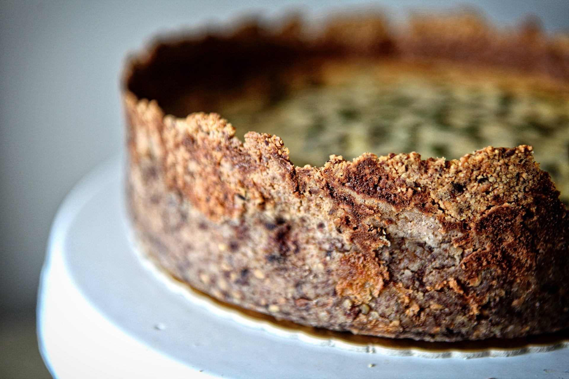 Quiche de Alho Poró com Shimeji The Impossible Candy