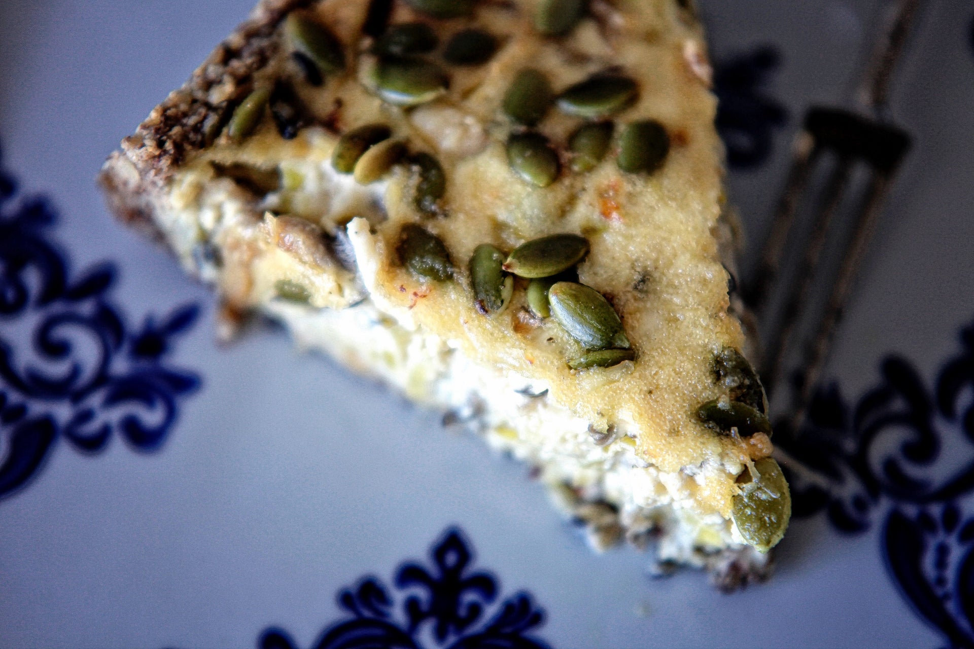 Quiche de Alho Poró com Shimeji The Impossible Candy